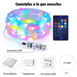 LUCES DE NAVIDAD RGB A PRUEBA DE AGUA - ENVIO GRATIS